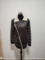 Dames jas, Ophalen of Verzenden, Zo goed als nieuw, Maat 42/44 (L), Zwart