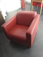 Lederen Fauteuil, Ophalen of Verzenden, Zo goed als nieuw