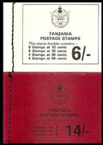 TANZANIA 1980 6/-sh + 14/-sh Postzegelboekjes, S.G.: SB15/16, Postzegels en Munten, Postzegels | Afrika, Verzenden, Tanzania, Postfris