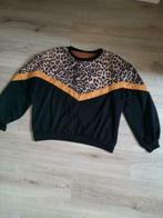 trui sweater met luipaard panter print L, Ophalen of Verzenden, Zo goed als nieuw, Bruin, Lange mouw