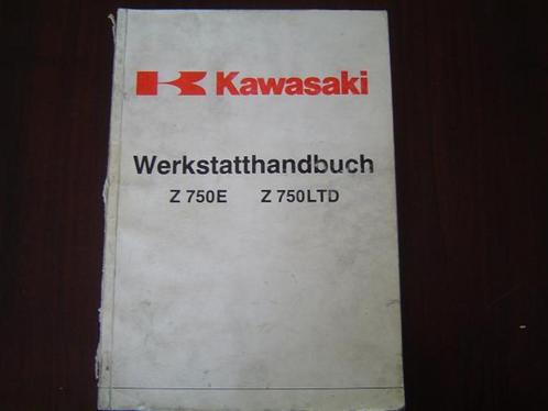 KAWASAKI Z750 E Z750 LTD 1980 werkstatthandbuch Z 750 LTD, Motoren, Handleidingen en Instructieboekjes, Kawasaki, Ophalen of Verzenden