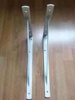 Witte Plankdragers 250x400mm - Set van 2, Ophalen of Verzenden, Zo goed als nieuw