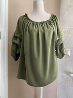 Dames top legergroen maat L 42 / 44 van SCAMM, Kleding | Dames, Scamm, Maat 42/44 (L), Ophalen of Verzenden, Korte mouw
