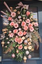 Groot kerststuk, Huis en Inrichting, Woonaccessoires | Kransen, Ophalen of Verzenden, Zo goed als nieuw