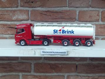 WSI  Daf  XG+  met  Bulktrailer  van  St.  van  den  Brink. beschikbaar voor biedingen