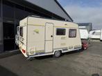 Liberty California 410 TZ Bed + Zit WC 775KG BJ 2000 #netjes, Caravans en Kamperen, Caravans, Overige merken, Treinzit, 750 - 1000 kg