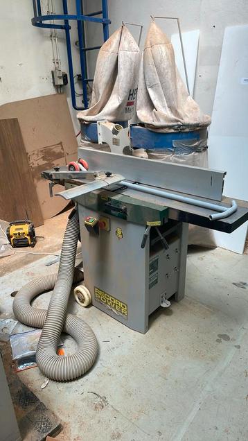 Record power pt310 230v met spiral block en felder tafel beschikbaar voor biedingen