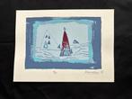Zeefdruk Prasadam  (Zomeropruiming), Antiek en Kunst, Kunst | Litho's en Zeefdrukken, Verzenden