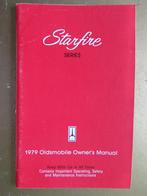 1979 OLDSMOBILE STARFIRE Owner's Manual, Engels, Ophalen of Verzenden