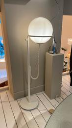 Vintage Hala Zeist vloerlamp model 615, Huis en Inrichting, Lampen | Vloerlampen, Ophalen, Gebruikt, Glas, 100 tot 150 cm