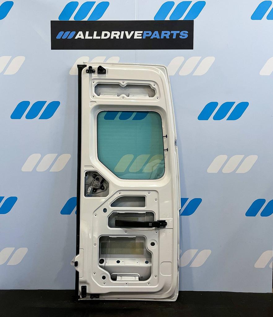 VW Crafter achterdeur links H2 met ruit LB9A wit 7C3827091CE, Gebruikt, -, Deur, -