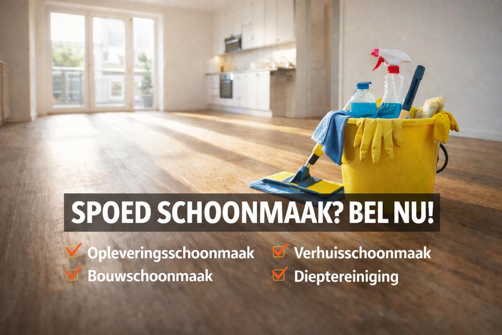 Spoed schoonmaak – Direct beschikbaar, Vacatures, Vacatures | Schoonmaak en Facilitaire diensten, Vanaf 10 jaar, Overige vormen