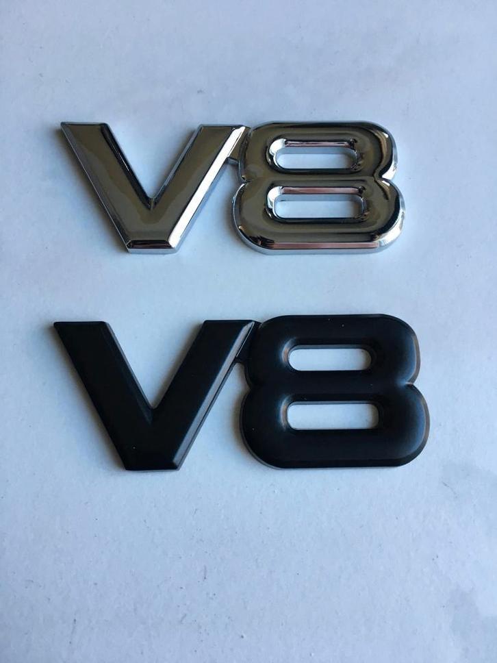 Te koop logo V8, Auto diversen, Overige Auto diversen, Ophalen of Verzenden