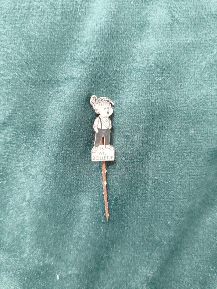Ik wil Bolletje steekspeld, Ophalen of Verzenden, Gebruikt, Speldje of Pin