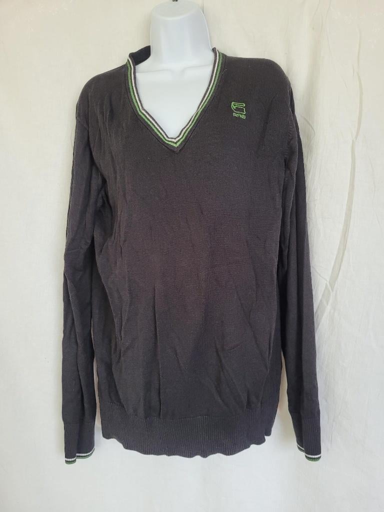 Nette zwarte trui mt XXL merk G-Star, Kleding | Heren, Grote Maten, ., Zwart, Trui of Vest, Ophalen of Verzenden