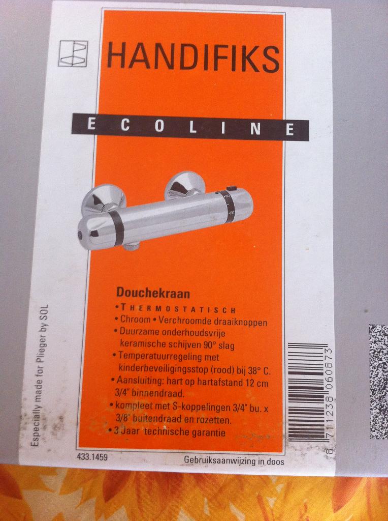 Te koop een nieuw Thermostatisch Douchekraan serie ecoline., Ophalen, Overige typen, Nieuw, 50 tot 100 cm