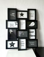 3D Fotolijst - 12 Foto's Collage Poster Zwart Wit, Ophalen, 50 tot 75 cm, Nieuw, Minder dan 50 cm