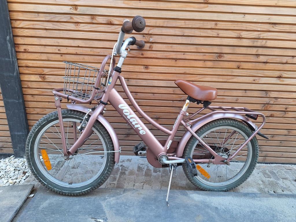 Volare meisjesfiets 18 inch - Gebruikt, Fietsen en Brommers, Fietsen | Meisjes, Ophalen, Gebruikt, Velgrem, Volare
