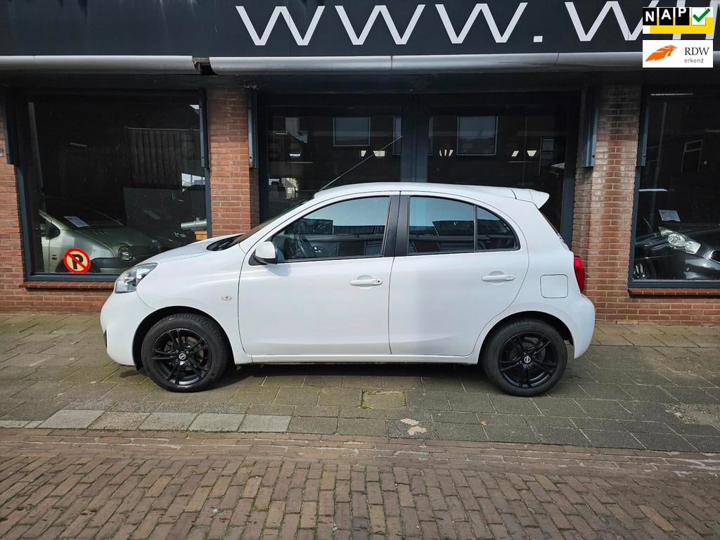 Nissan Micra 1.2 DIG-S Acenta, Auto's, Nissan, Bedrijf, Te koop, Micra, ABS, Airbags, Airconditioning, Bluetooth, Boordcomputer