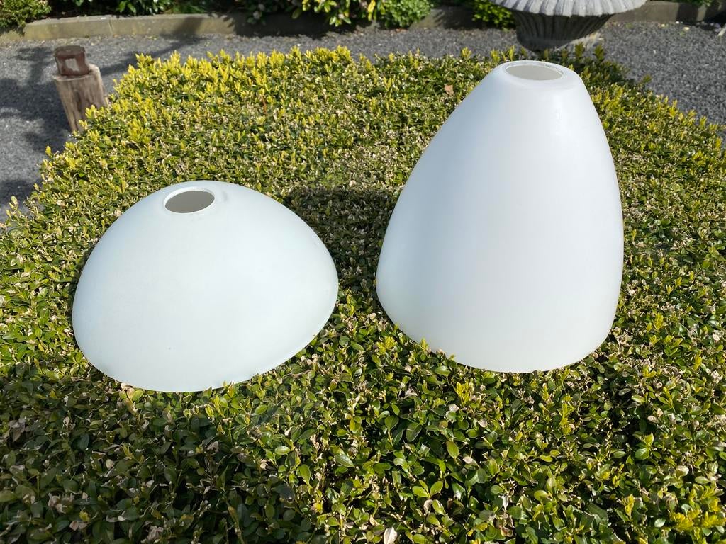 Antieke lampenkap, Ophalen, Zo goed als nieuw, Rond, Minder dan 25 cm
