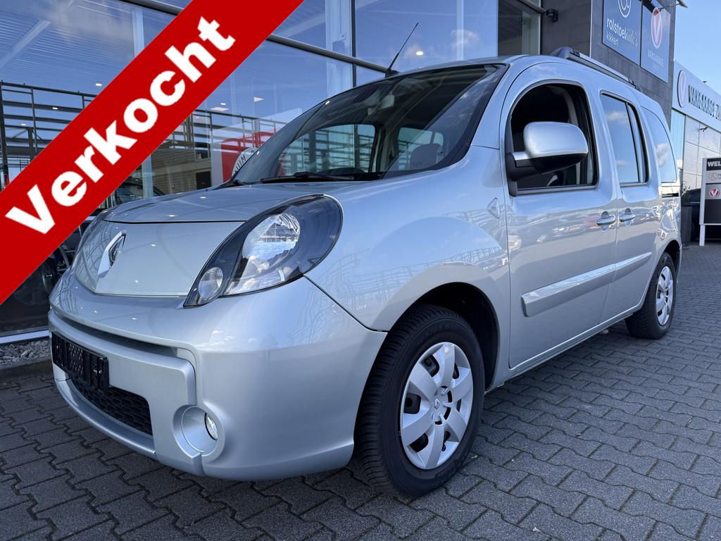 Renault Kangoo Automaat 3+1 Rolstoelauto 1.6-16V Expression, Automaat, Stof, Gebruikt, Zwart