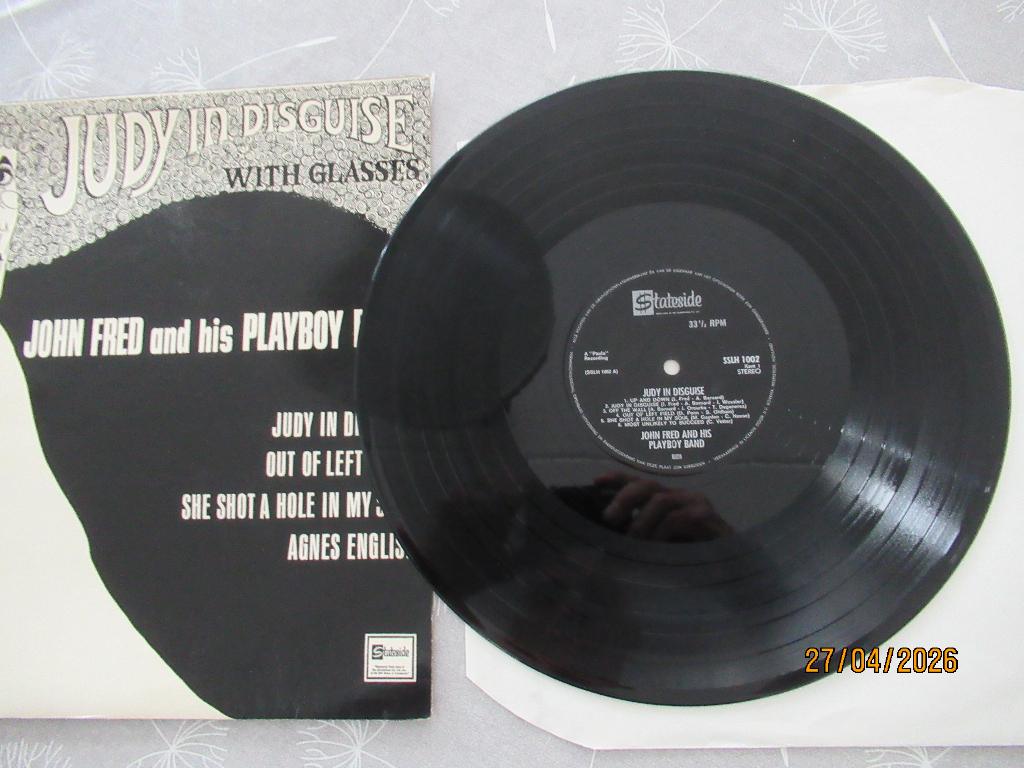 John fred and his playboy band  Judy in Disguise ( LP ), Ophalen of Verzenden, Zo goed als nieuw, 12 inch, Poprock