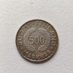Finland 500 markkaa 1952, Ophalen of Verzenden, Overige landen, Zilver