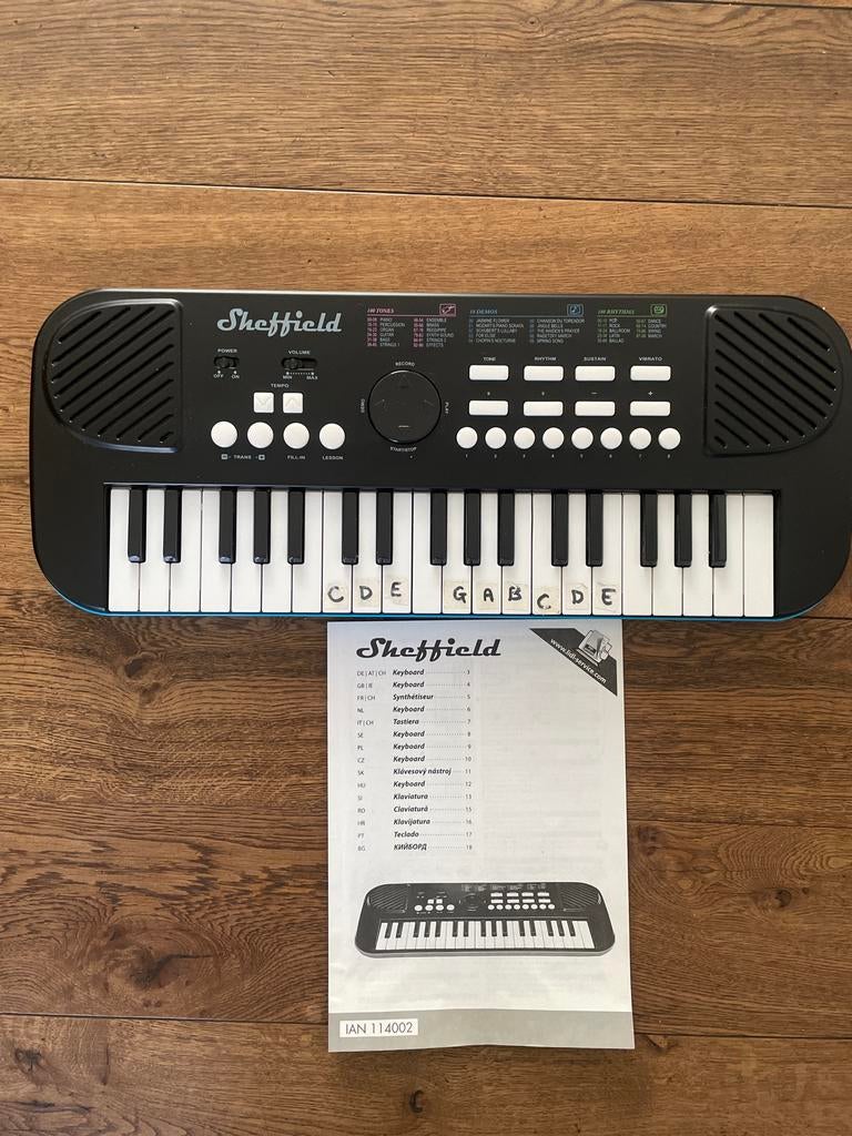 Sheffield Keyboard, Ophalen of Verzenden, Gebruikt, Overige aantallen, Overige merken