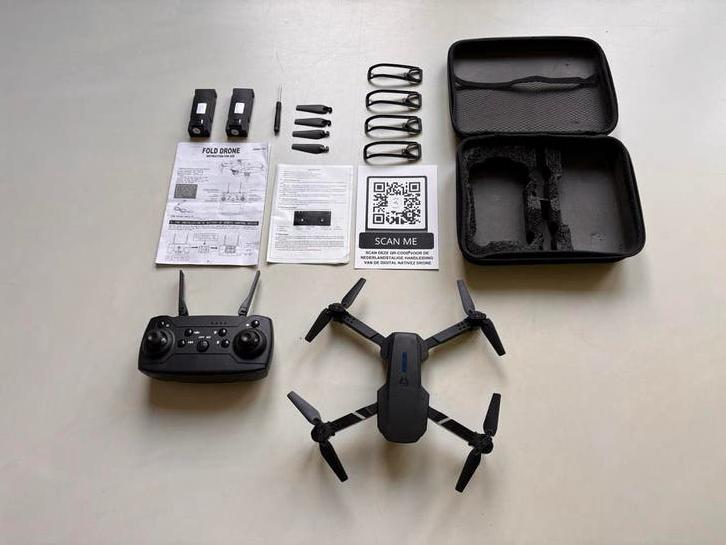 Leuke drone voor kinderen en beginners met camera, Basiskwaliteit, Minder dan 100 meter, Zo goed als nieuw, Minder dan 250 gram