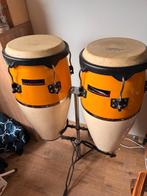 2 conga's met standaard, Muziek en Instrumenten, Percussie, Ophalen, Gebruikt, Trommel