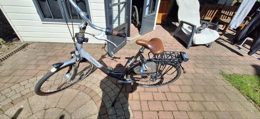 Gazelle orange comfort c8 damesfiets, zo goed als nieuw, Versnellingen, Zo goed als nieuw, Gazelle, 56 cm of meer