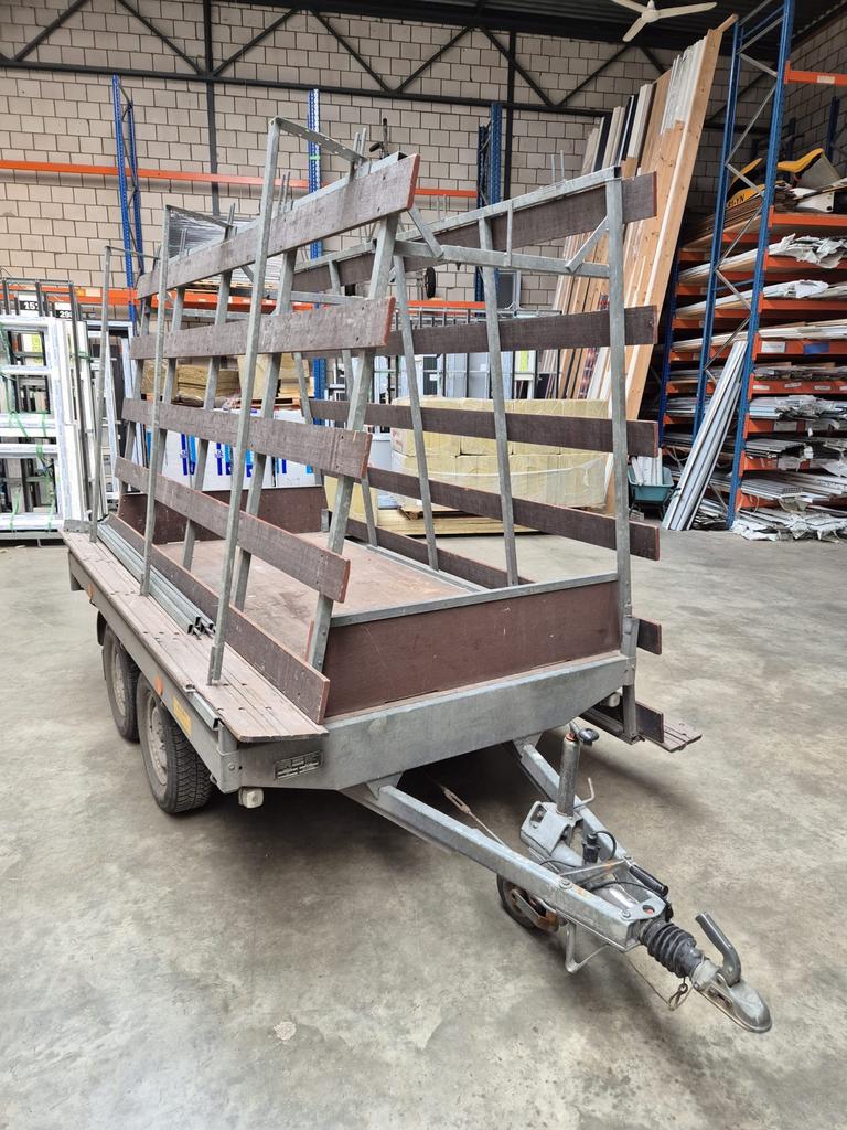 Robuuste Glasbok Aanhanger - Ideaal voor transport, Ophalen of Verzenden, Gebruikt