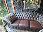 Vintage shesterfield bank, Ophalen of Verzenden, Gebruikt