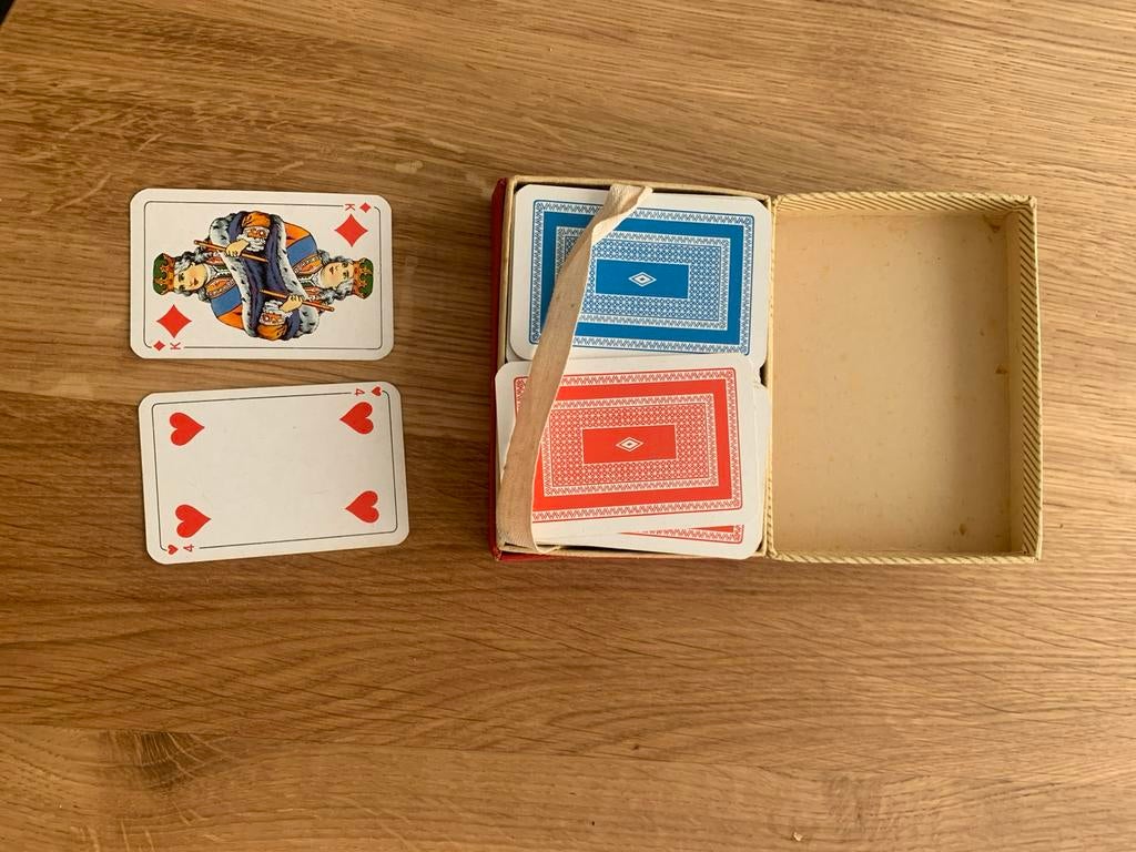 Vintage speelkaarten, Verzenden, Zo goed als nieuw, Speelkaart(en)