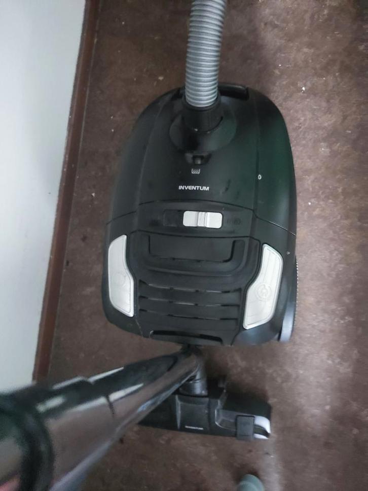 Inventum Stofzuiger - Zwart - Goede staat, Witgoed en Apparatuur, Stofzuigers, Gebruikt, Stofzuiger, Stofzak, Ophalen