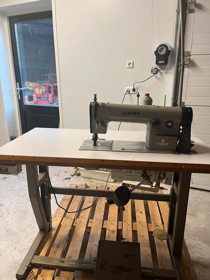 Juki DLU-450 industriële naaimachine, Hobby en Vrije tijd, Naaimachines en Toebehoren, Gebruikt, Naaimachine, Overige merken, Industrieel