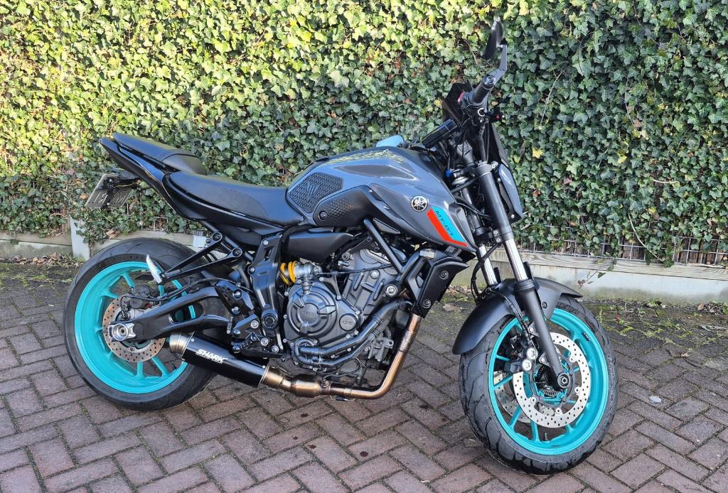 Yamaha MT07 (2022-05) Öhlins / Shark / Recent onderhoud, Motoren, Motoren | Yamaha, 2 cilinders, Motorrijbewijs A, Particulier