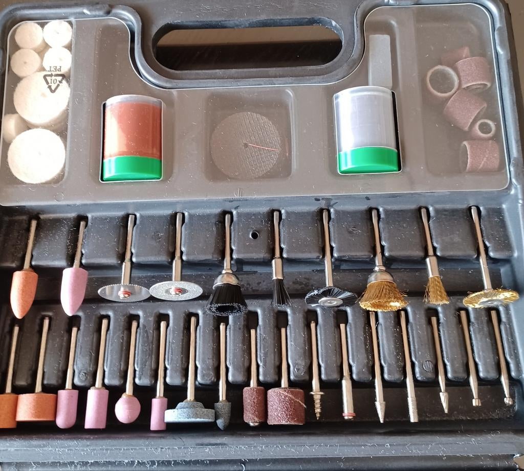 Powerfix Profi Dremel Accessoires Set, Ophalen, Zo goed als nieuw