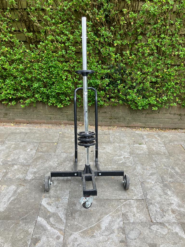 Standaard voor 4 autobanden, Ophalen, Gebruikt