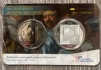 ZILVEREN Coincard Beroemde Nederlandse Schilders: Frans Hals, Ophalen of Verzenden, Overige landen, 5 euro