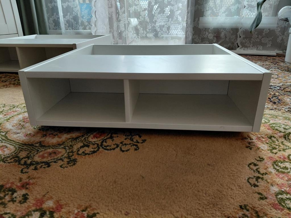 Fredvang IKEA bedlade - Handige opbergruimte, Ophalen, Wit, 190 cm of minder, Zo goed als nieuw