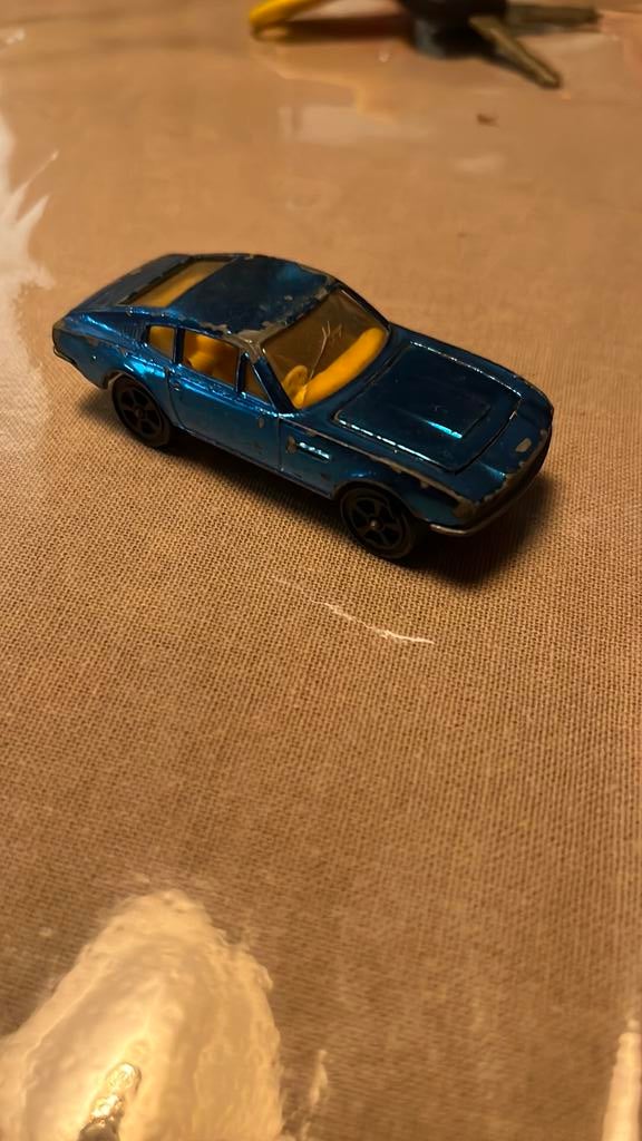 Vintage Diecast Corgi Rockets 913-Al Aston Martin - 1970-71, Ophalen of Verzenden, Gebruikt, Auto