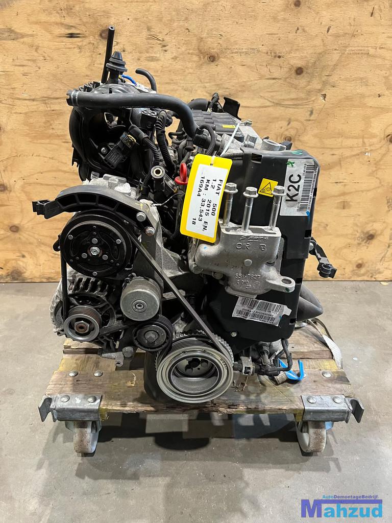 FIAT 500 S 1.2 MOTORBLOK 169A4 MOTOR, Gebruikt, Stellantis Europe S.p.A., Ophalen of Verzenden, Info@stellantis.com