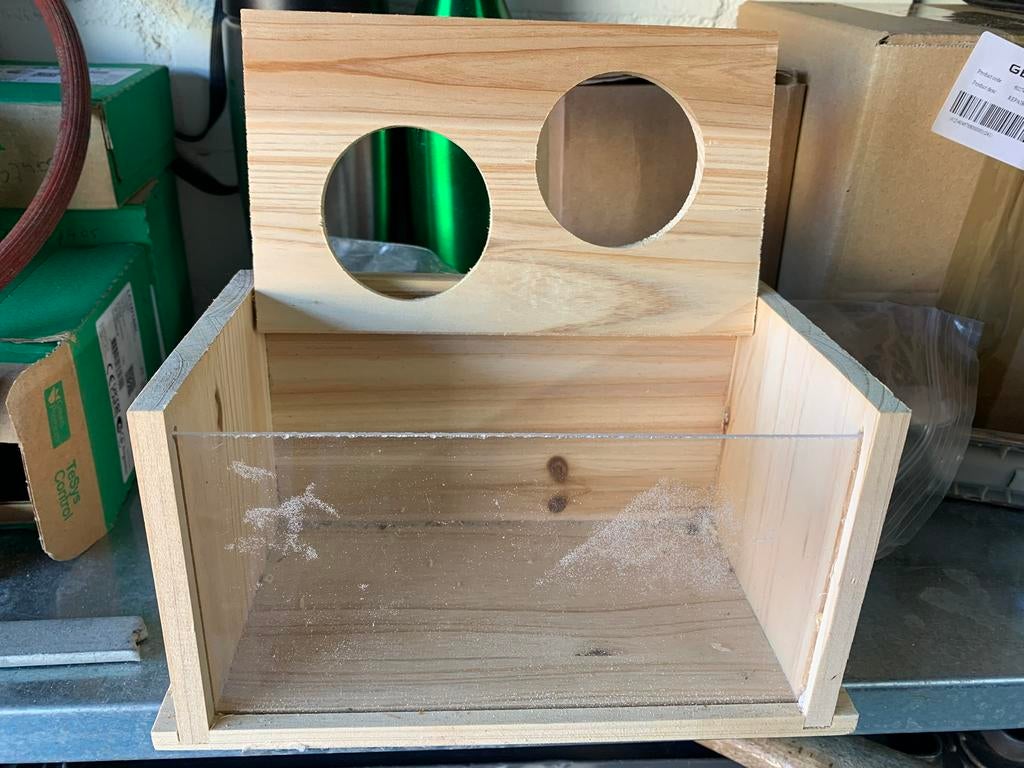 Hamsterhuisje en hamster rad, Ophalen of Verzenden, Zo goed als nieuw, Loopwiel of Rad