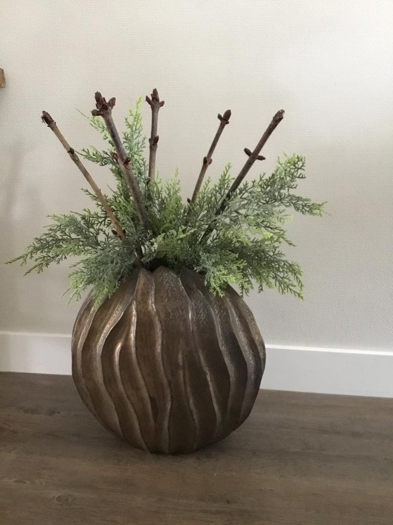 Mooie pot, Huis en Inrichting, Woonaccessoires | Vazen, Ophalen, Overige kleuren, Aardewerk of Porselein, Zo goed als nieuw