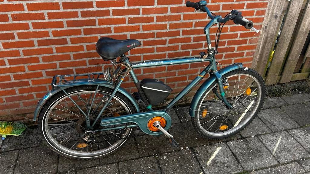 Kettler fiets - Degelijke stadsfiets, Fietsen en Brommers, Overige merken, Gebruikt, Velgrem, Versnellingen
