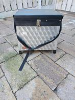 Stevige viskoffer met zitje., Watersport en Boten, Ophalen of Verzenden, Gebruikt, Koffer of Tas