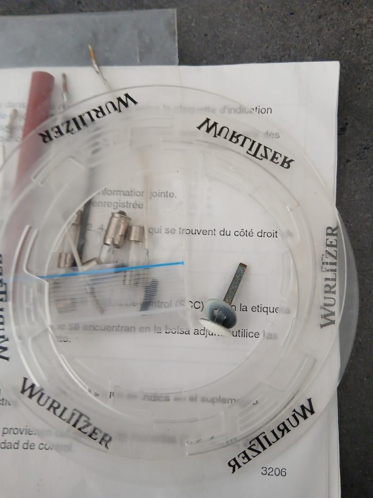 Onderdeel voor een wurlitzer juckebox, Verzamelen, Ophalen, Voor 1950, Wurlitzer