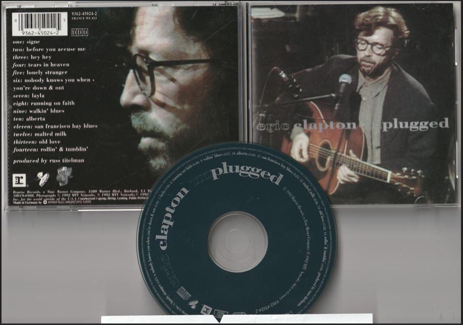 Eric Clapton - Unplugged, Ophalen of Verzenden, Gebruikt, Poprock