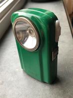 Vintage groene WONDER SAVOI zaklamp -in werkende staat., Ophalen of Verzenden, Gebruikt, Batterij